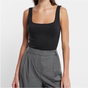 Express Black  Square Neck Tank Top. Women size Medium